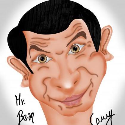 Personalized Digital Color Caricature From Photos